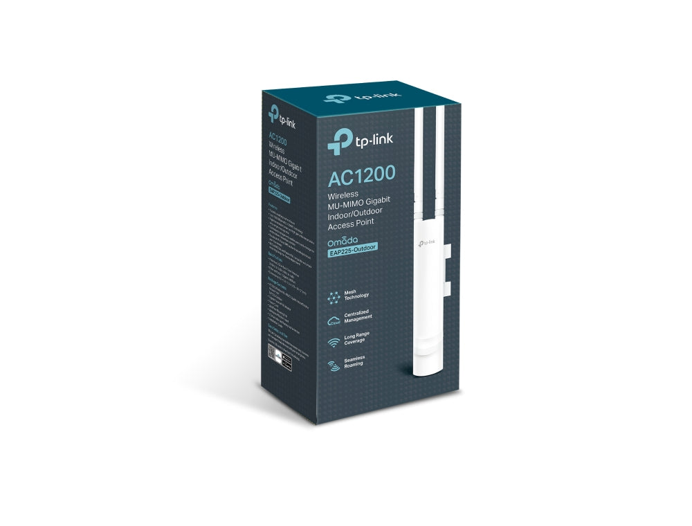 TP-Link Omada EAP225-Outdoor 1200 Mbit/s White Power over Ethernet (PoE) - EAP225-OUTDOOR