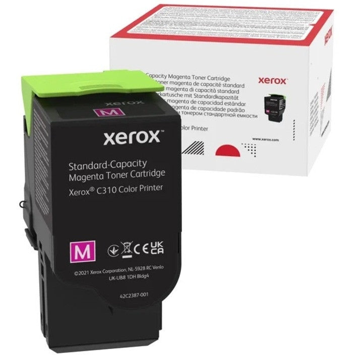 Xerox C310/C315 Magenta Standard Capacity Toner Cartridge Yield 2,000 Pages 006R04358 Xerox