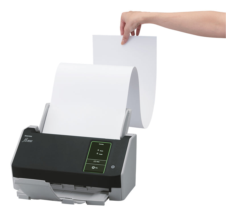 Ricoh FI-8040 ADF + Manual feed scanner 600 x 600 DPI A4 Black, Grey - PA03836-B005