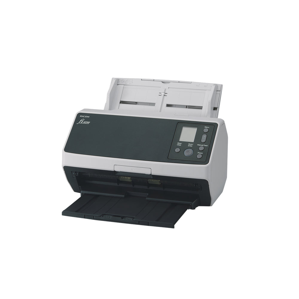 Ricoh fi-8190 ADF + Manual feed scanner 600 x 600 DPI A4 Black, Grey - PA03810-B005