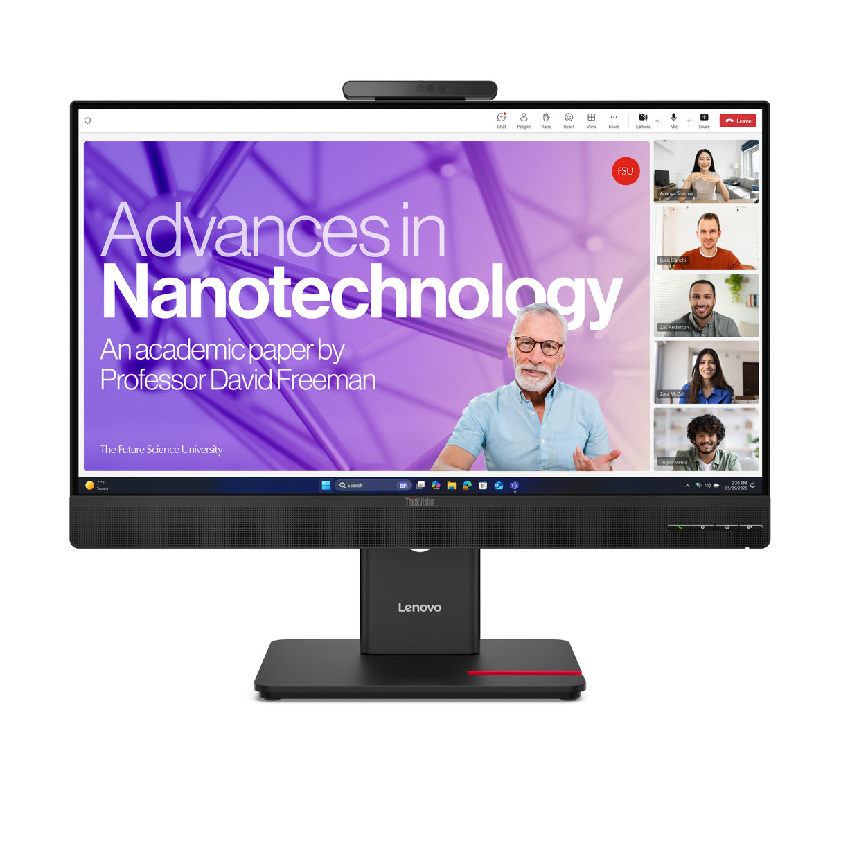 Lenovo ThinkVision T27QD-4v Monitor - 64B8UAR1UZ