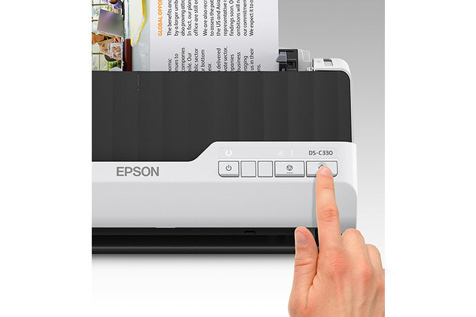 Epson DS-C330 Compact Desktop Document Scanner - B11B272201