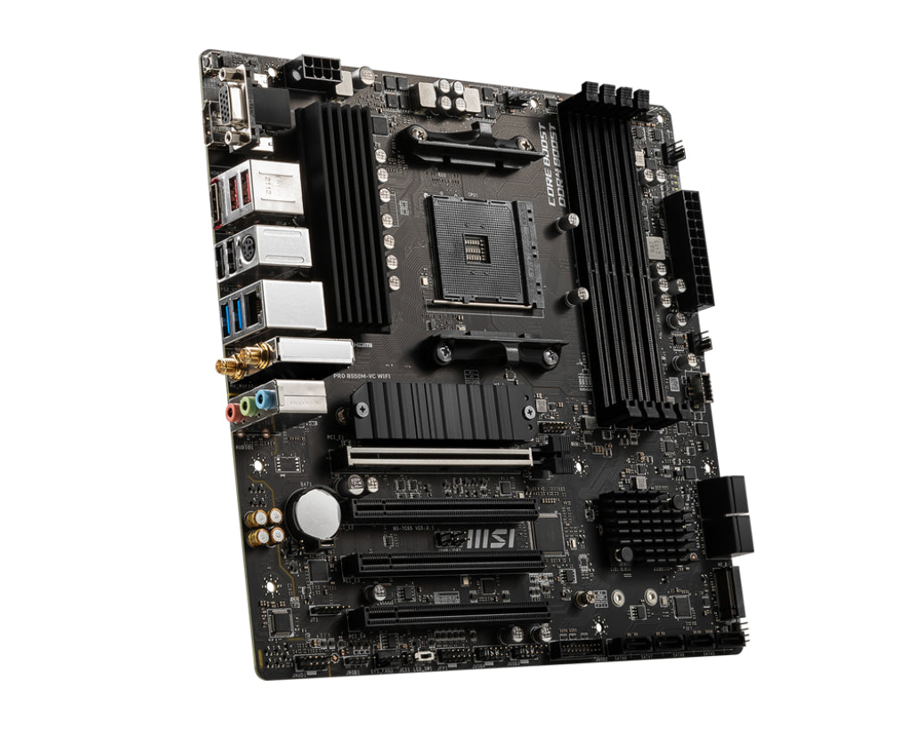MSI PRO B550M-VC WIFI MBD AMD B550 Socket AM4 micro ATX - B550MPROVCWIFI