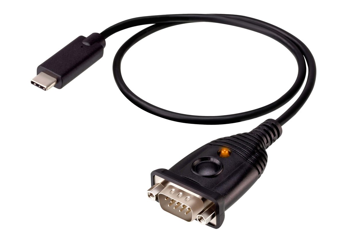 ATEN UC232C serial cable Black 0.45 m USB Type-C DB-9 - UC232C