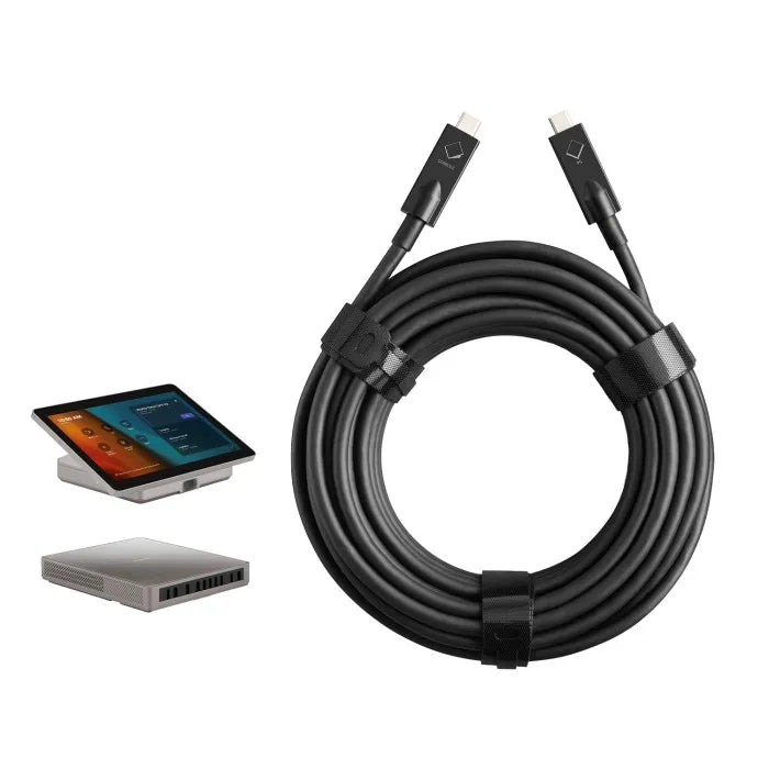 Viewsonic MCB-RS-C10 USB cable USB 3.2 Gen 1 (3.1 Gen 1) 10 m USB C 5 Gbit/s 30 W Black - MCB-RS-C10