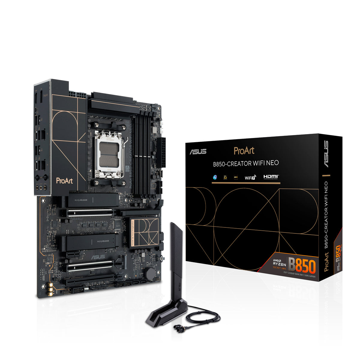 ASUS PROART B850-CREATOR WIFI NEO AMD B850 Socket AM5 ATX - PROART B850-CREATOR WIFI NEO