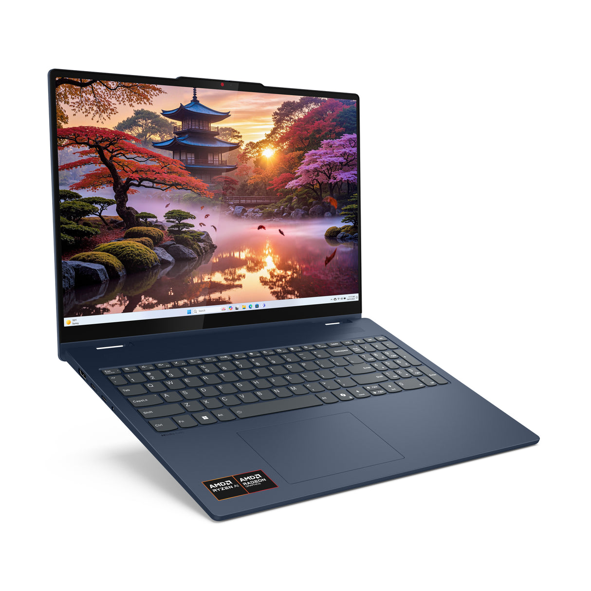 Lenovo IdeaPad 5 2-in-1 16AKP10 Copilot+ PC AMD Ryzen™ AI 7 350 Hybrid (2-in-1) 40.6 cm (16") Touchscreen WUXGA 16 GB LPDDR5x-SDRAM 1 TB SSD Wi-Fi 7 (802.11be) Windows 11 Home English Blue - 83KU0013US
