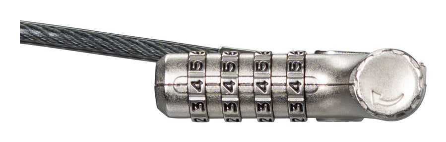 Targus ASP106RGLXS cable lock Silver, Black 2 m - ASP106RGLXS