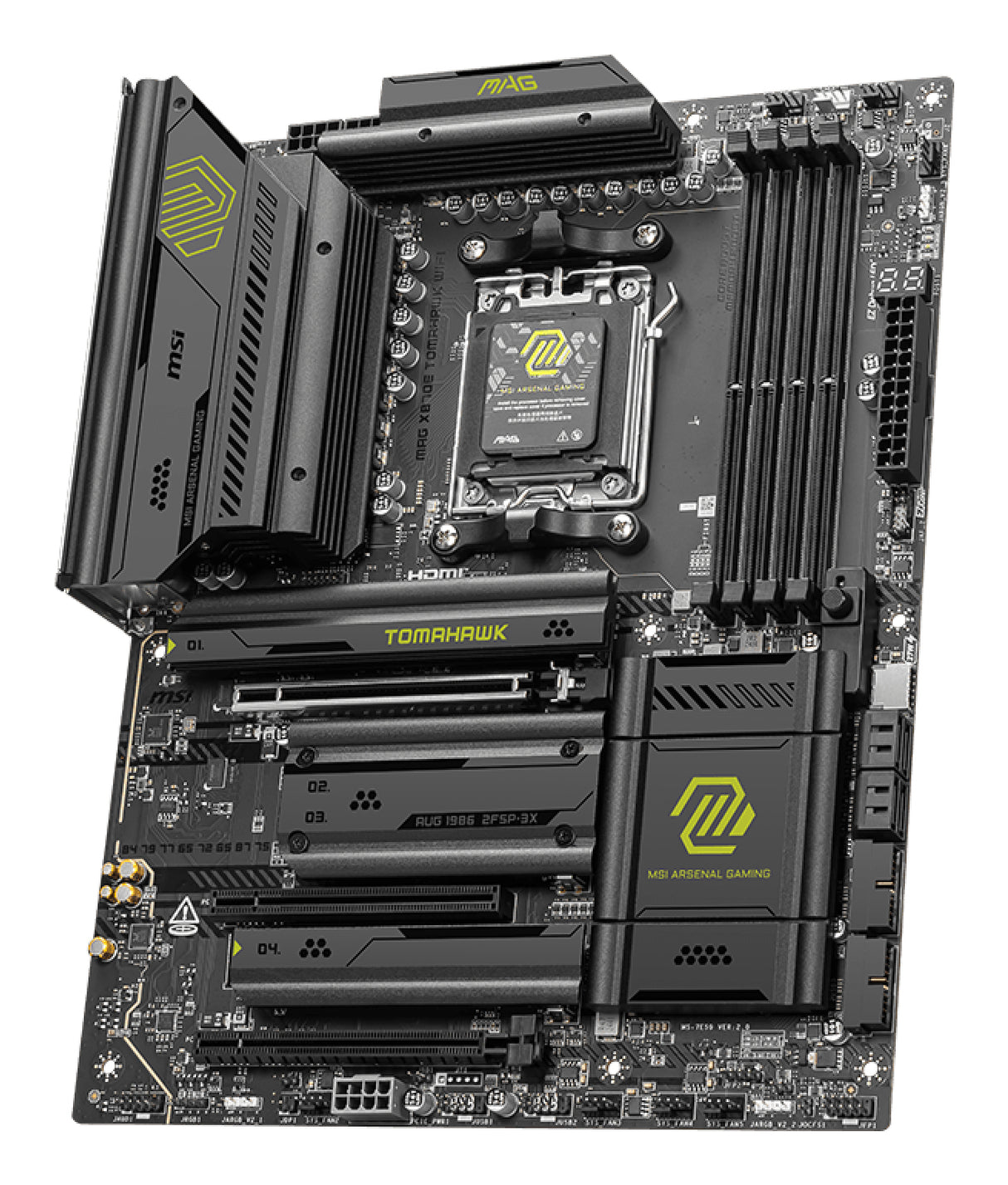 MSI MAG X870E TOMAHAWK WIFI motherboard AMD X870E Socket AM5 ATX - X870ETMAHAWKWIFI
