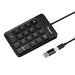 Targus AKP13GL numeric keypad Universal USB Black - AKP13GL