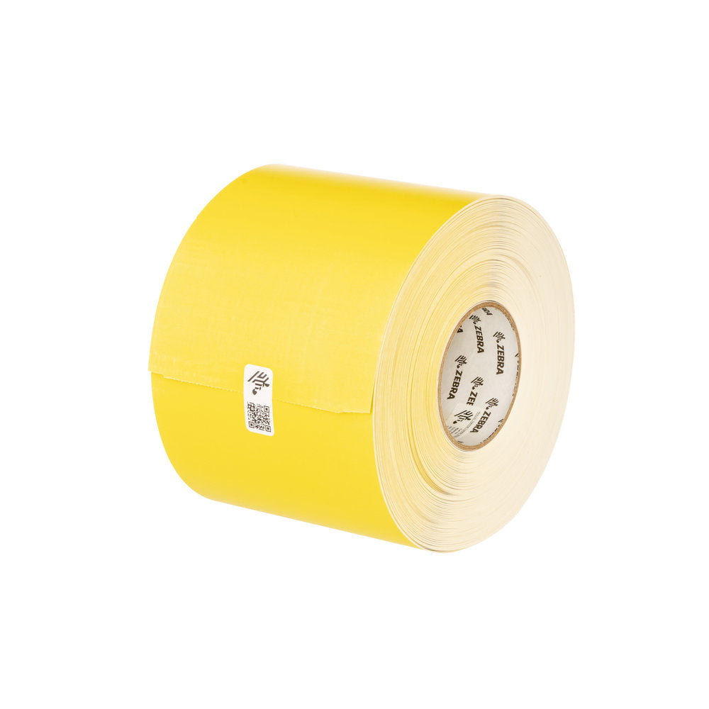 Zebra TT Label, Paper, Yellow (4" x 6") (3" Core) - 10006208-1 ZEBRA