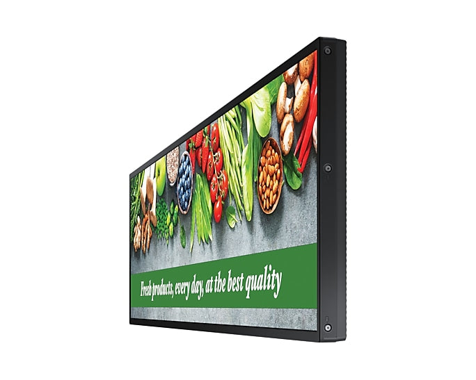Samsung SH37C Panorama design 94 cm (37") LCD Wi-Fi 700 cd/m² Black Tizen 7.0 24/7 - SH37C