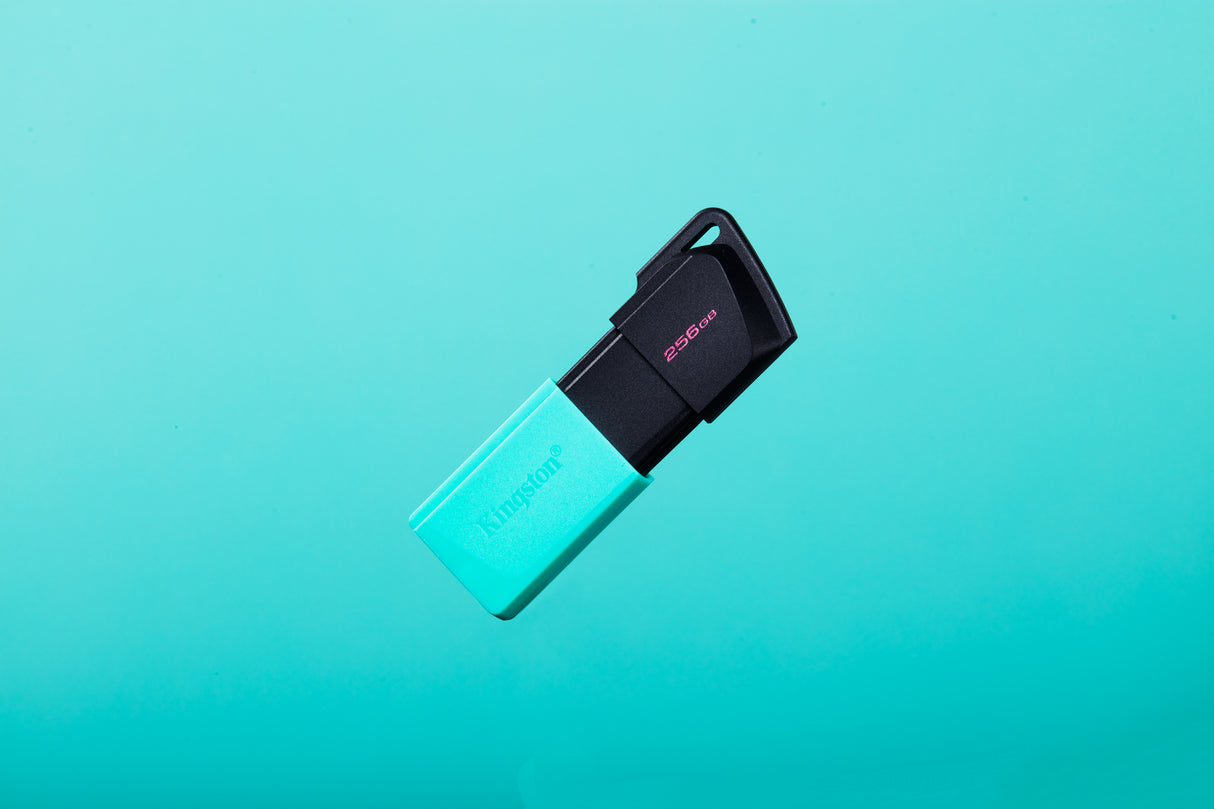 Kingston Technology DataTraveler 256GB USB3.2 Gen1 Exodia M (Black + Teal) - DTXM/256GB