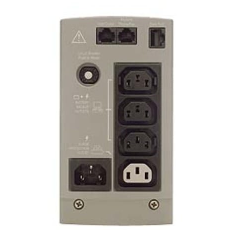 APC APC Back-UPS CS 500 - 500VA/300W - 2.4 Minute Full Load - 3 x IEC 320-C13, 1 x IEC 320-C13 - Battery/Surge-protected, 2