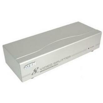 Aten 8 port Video Splitter-TAA Compliant - 1 x Computer, 8 x Monitor - 1792 x 1344 @ 60Hz - SVGA, XGA - VS98A