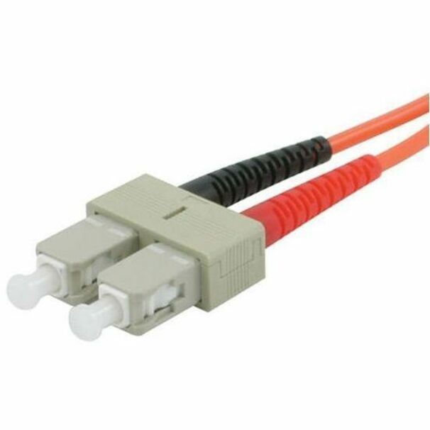 C2G-2m SC-ST 62.5/125 OM1 Duplex Multimode PVC Fiber Optic Cable - Orange - Fiber Optic for Network Device - SC Male - ST Male - 62.5/125 - Duplex Multimode - OM1 - 2m - Orange - 09129