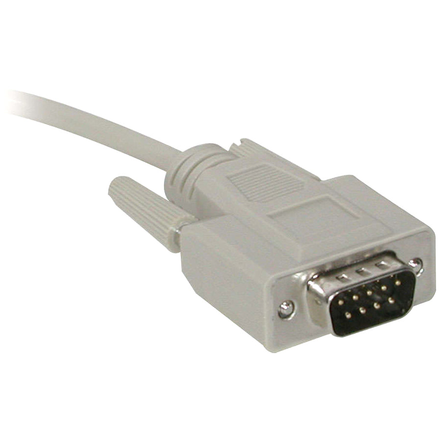 C2G 6ft DB9 M/F Extension Cable - Beige - DB-9 Male - DB-9 Female - 6ft - 02711