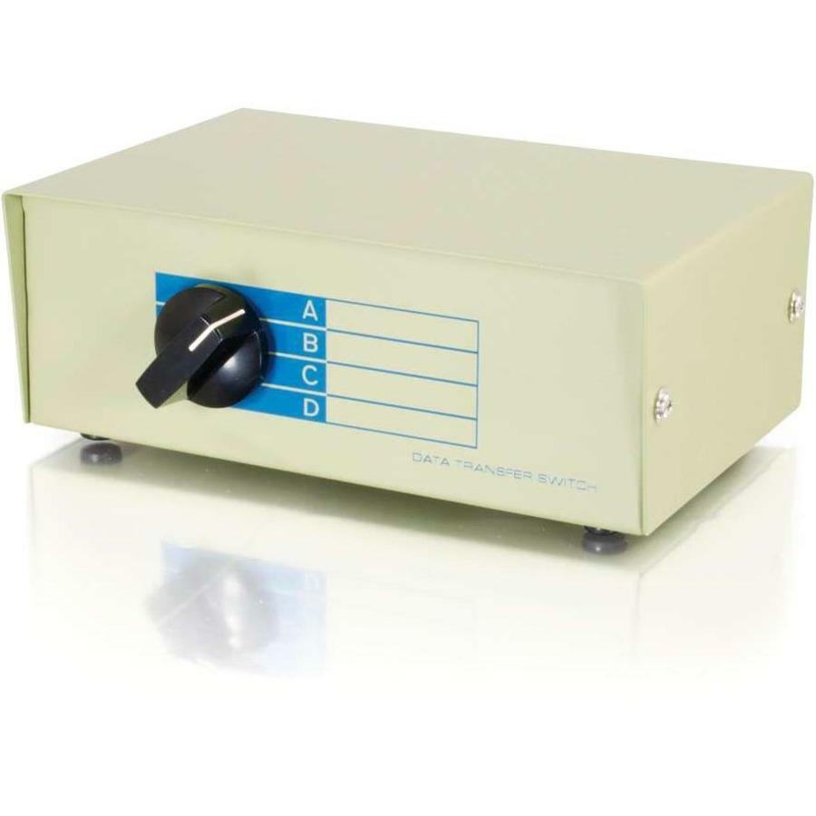 C2G 4-Port DB25 Manual Switch Box - - Manual - 03292