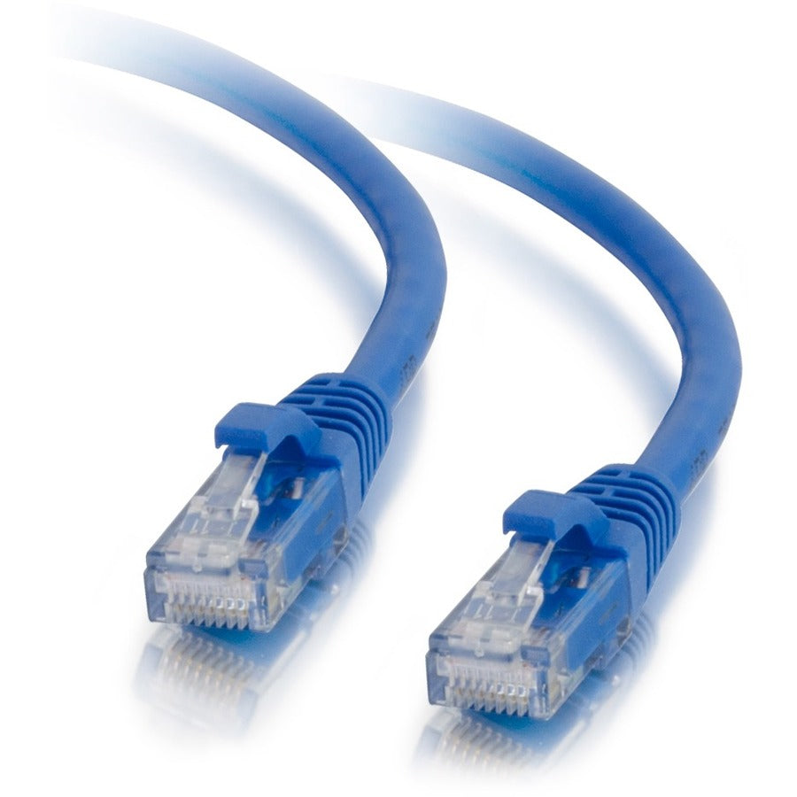 C2G 3ft Cat5e Ethernet Cable - Snagless Unshielded (UTP) - Blue - Cat5e for Network Device - RJ-45 Male - RJ-45 Male - 3ft - Blue - 15178
