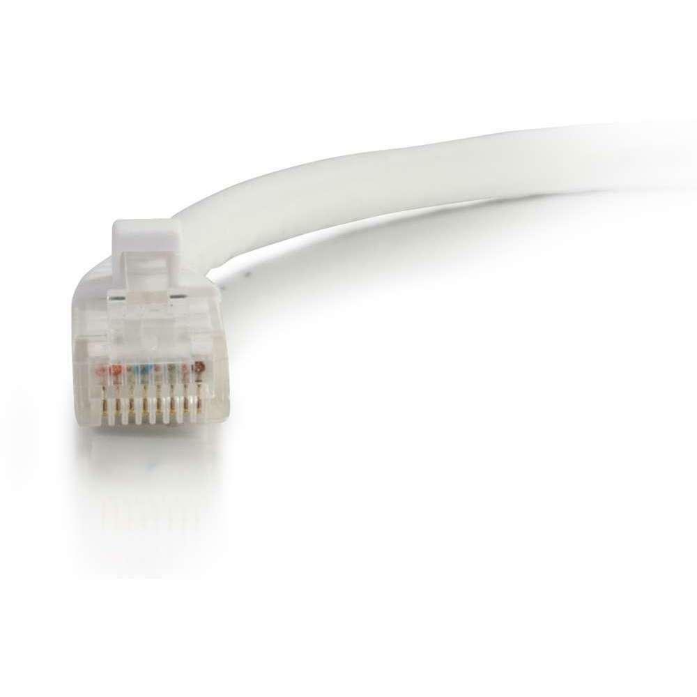 C2G-50ft Cat6 Snagless Unshielded (UTP) Network Patch Cable - White - Category 6 for Network Device - RJ-45 Male - RJ-45 Male - 50ft - White - 27166