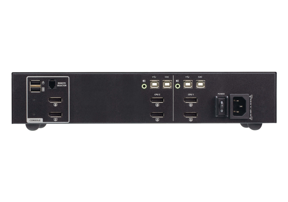 ATEN CS1142DP4C KVM switch Black - CS1142DP4C ATEN