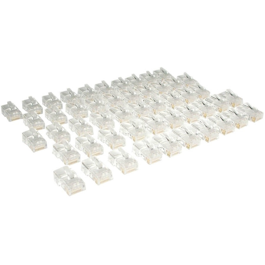 Tripp Lite 50PK Cat5e Cat5 RJ45 Modular Connectors for Stranded Cat5e Cable - RJ-45 - N031-050