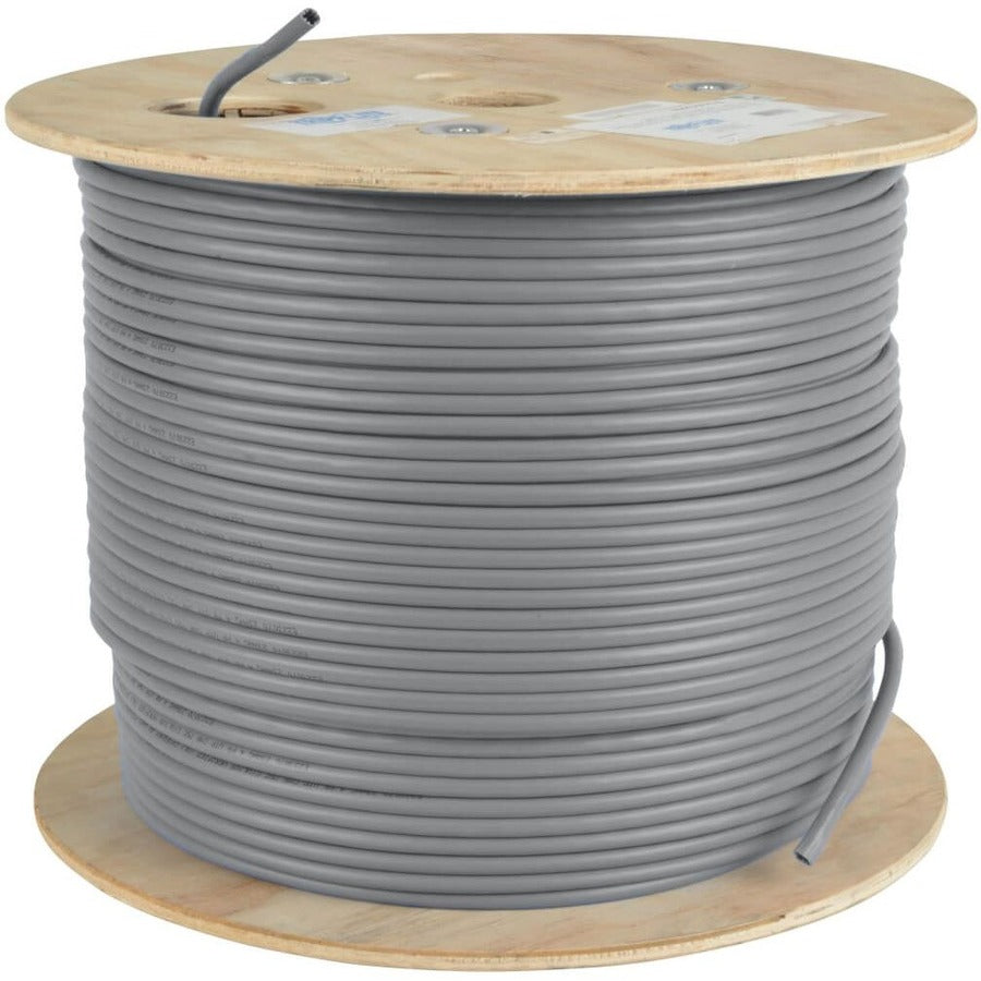Tripp Lite 1000ft Cat5 / Cat5e 350MHz Bulk Stranded-Core PVC Cable Gray 1000' - 1000ft - Gray - N020-01K-GY