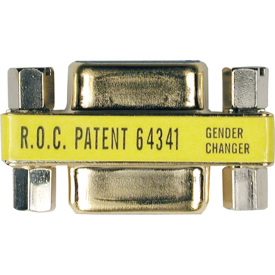 Tripp Lite Comapct Gold DB9 Gender Changer Adapter Connector DB9 M/M - 1 x DB-9 Male - 1 x DB-9 Male - P152-000