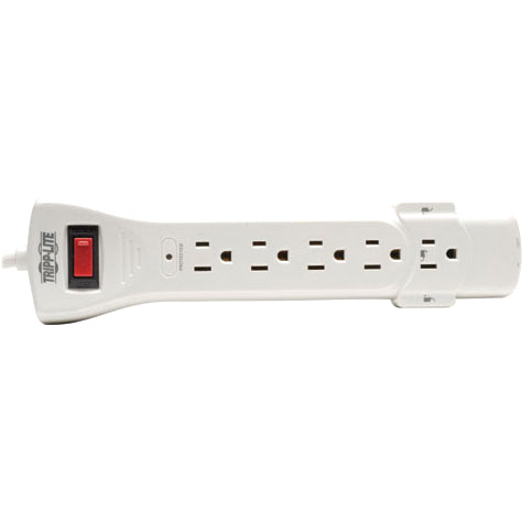 Tripp Lite Surge Protector Power Strip 120V 7 Outlet RJ11 12' Cord 1080 Joules - Receptacles: 7 x NEMA 5-15R - 1080J