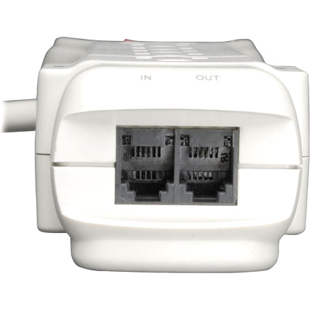 Tripp Lite Surge Protector Power Strip 120V 7 Outlet RJ11 12' Cord 1080 Joules - Receptacles: 7 x NEMA 5-15R - 1080J