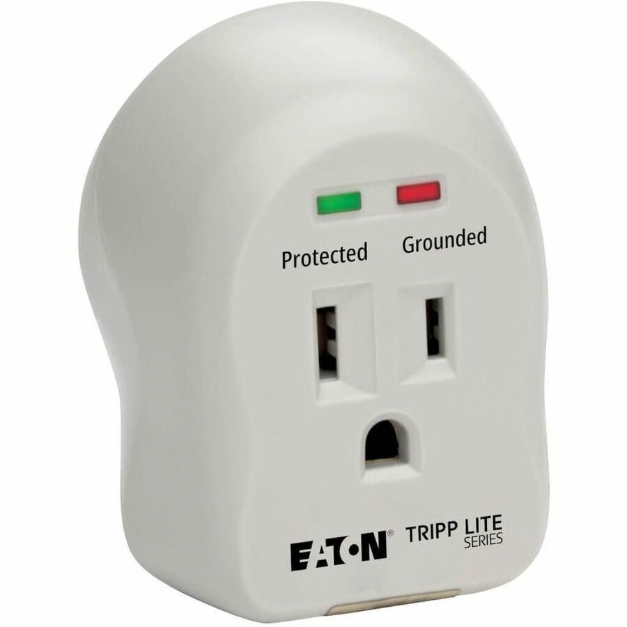Tripp Lite Surge Protector Wallmount Direct Plug In 120V 1 Outlet 600 Joule - Receptacles: 1 x NEMA 5-15R - 600J - SPIKECUBE