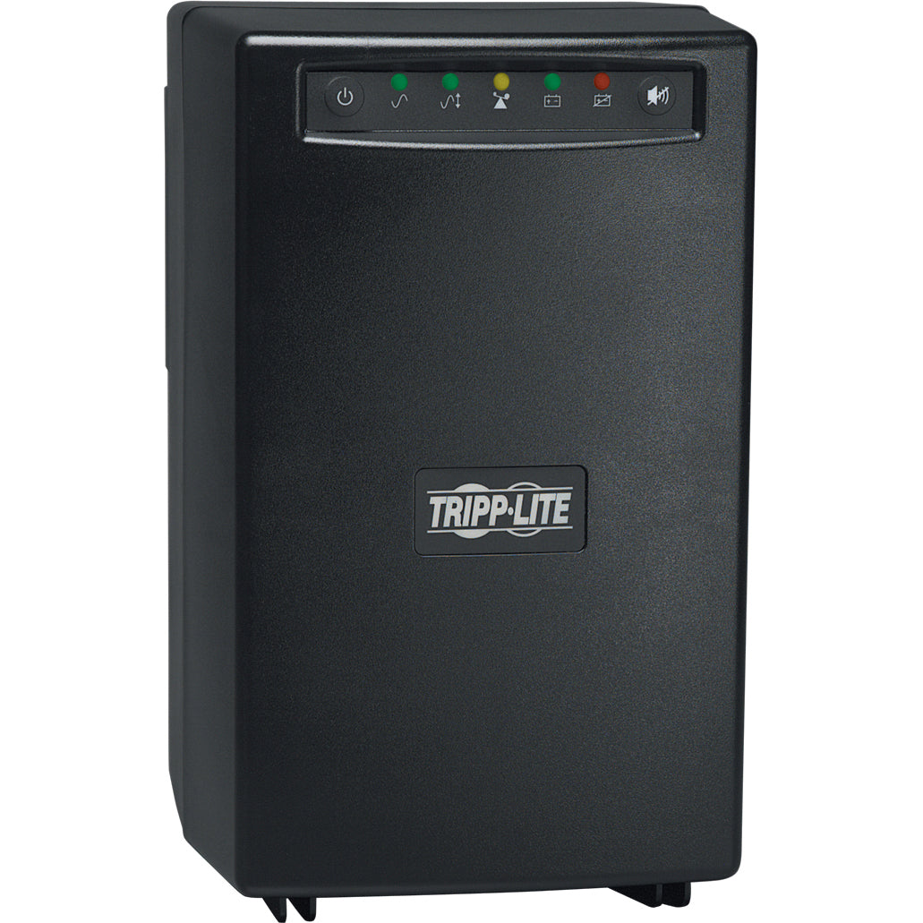 Tripp Lite UPS Smart 1500VA 980W Tower Battery Back Up AVR 120V USB DB9 SNMP for Servers - Tower - 4 Hour Recharge - 7 Minute Stand-by - 120 V AC Input - 120 V AC Output - 6 x NEMA 5-15R, 6 x NEMA 5-1... - SMART1500
