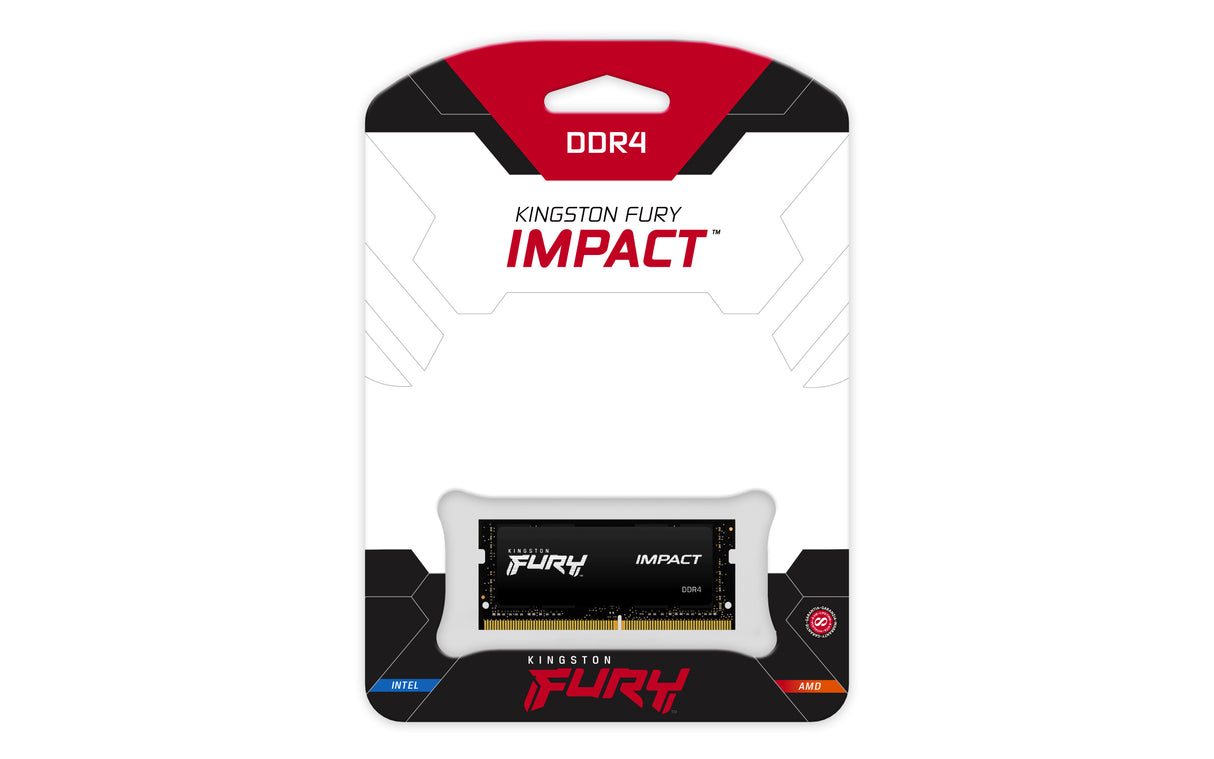 Kingston Technology FURY 32GB 3200MT/s DDR4 CL20 SODIMM Impact - KF432S20IB/32