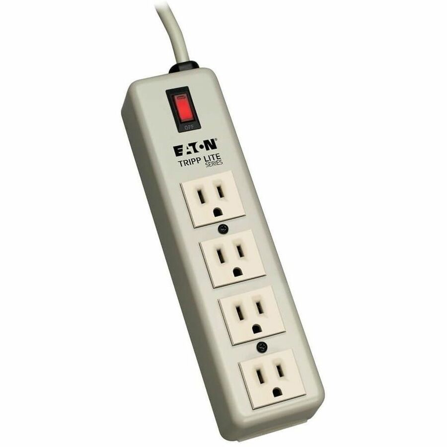 Tripp Lite Waber Industrial Power Strip 4 outlets 6' Cord 5-15P - NEMA 5-15P - 4 NEMA 5-15R - 6ft - 4SPDX