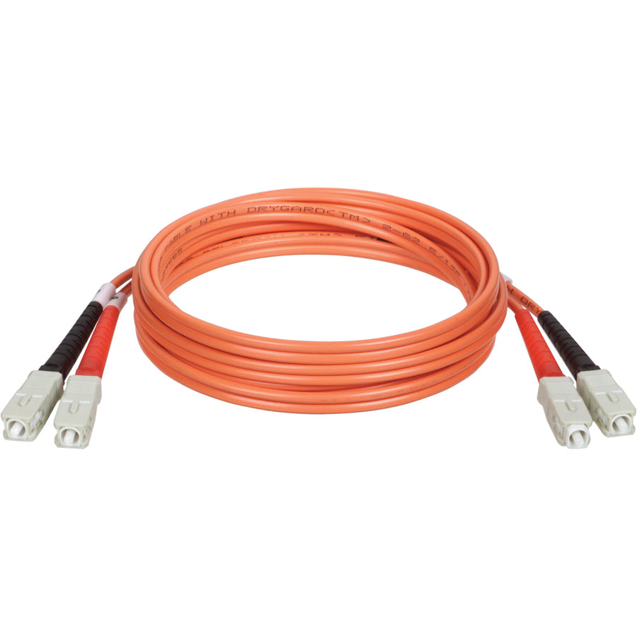 Tripp Lite 30M Duplex Multimode 62.5/125 Fiber Optic Patch Cable SC/SC 100' 100ft 30 Meter - SC Male - SC Male - 98.43ft - Orange - N306-30M