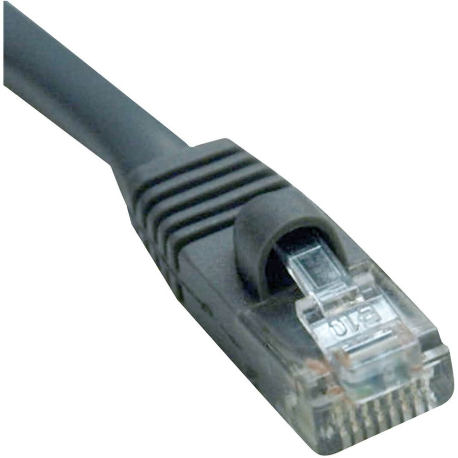 Tripp Lite 150ft Cat5e / Cat5 350MHz Outdoor Molded Patch Cable RJ45 M/M Gray 150' - 150ft - 1 x RJ-45 Male - 1 x RJ-45 Male - Gray - N007-150-GY