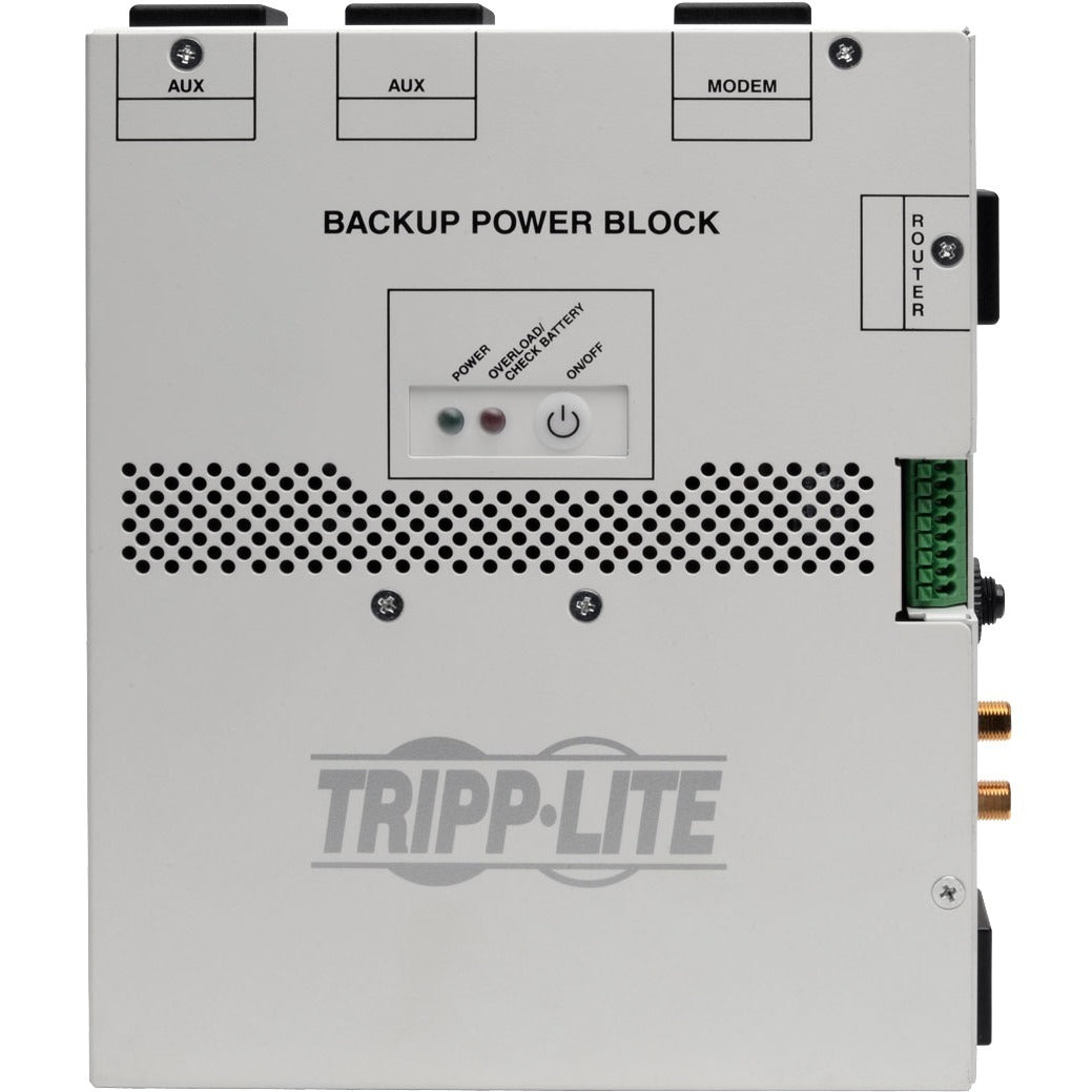 Tripp Lite UPS 550VA A/V Backup Power Block for Structured Wiring Closets - 550VA/300W - 3 Minute Full Load - 4 x NEMA 5-15R - Battery/Surge-protected - AV550SC
