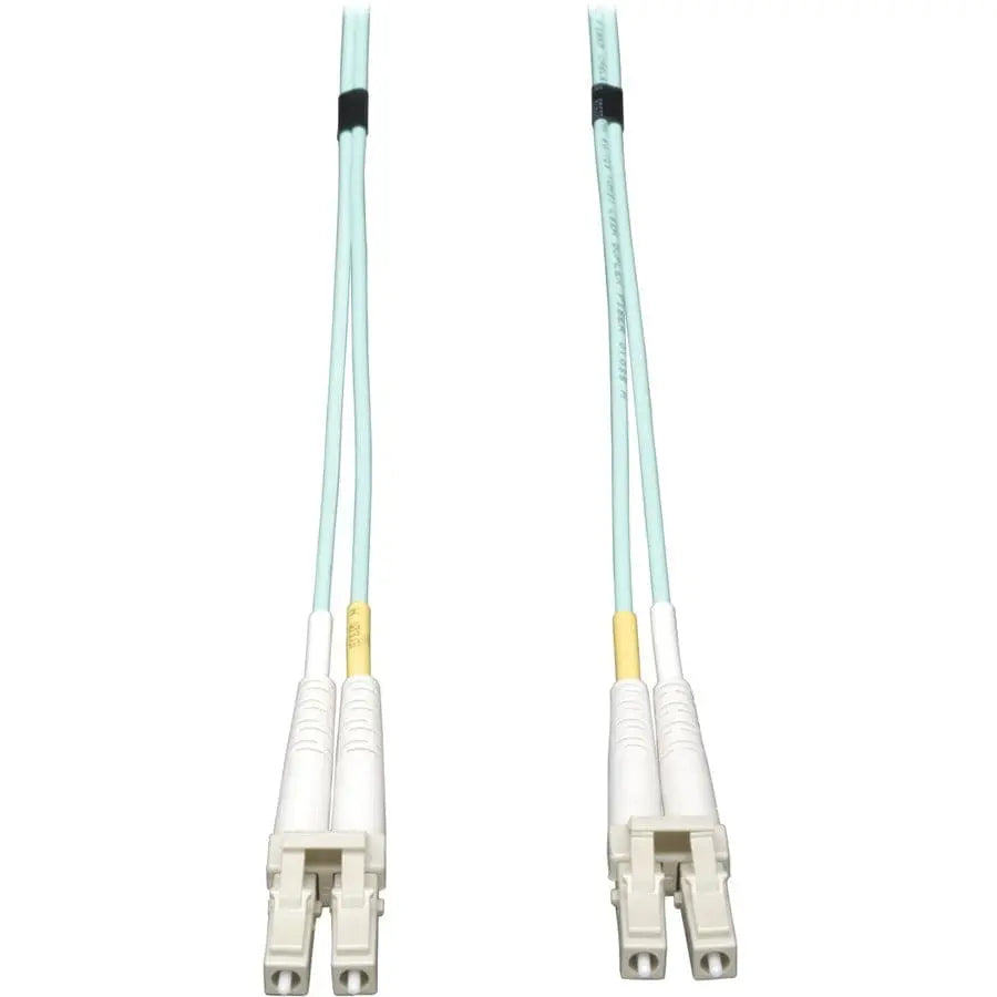EATON Tripp Lite 10Gb Duplex Multimode 50/125 OM3 LSZH Fiber Cable LC/LC Aqua 12M - LC/LC Aqua 12M - N820-12M