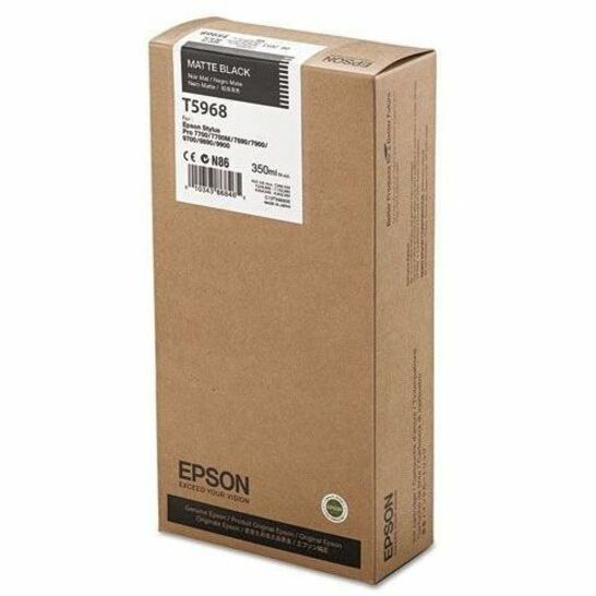 Epson UltraChrome HDR Matte Black Ink Cartridge - Inkjet - Matte Black - T596800