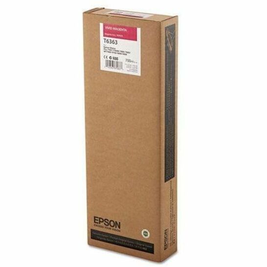 Epson UltraChrome HDR Vivid Magenta Ink Cartridge - Inkjet - Magenta - T636300