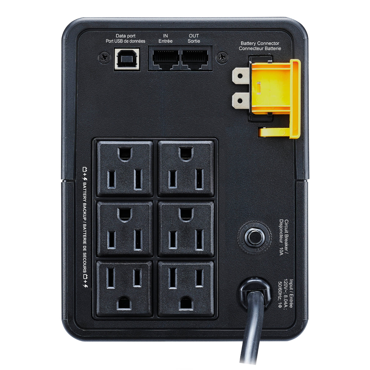 APC BVK950M2 uninterruptible power supply (UPS) 0.95 kVA 480 W 6 AC outlet(s) - BVK950M2