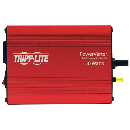Tripp Lite Portable Auto Inverter 150W 12V DC to AC 120V 5-15R 1 Outlet - 12V DC - 120V AC - Continuous Power:150W - PV150