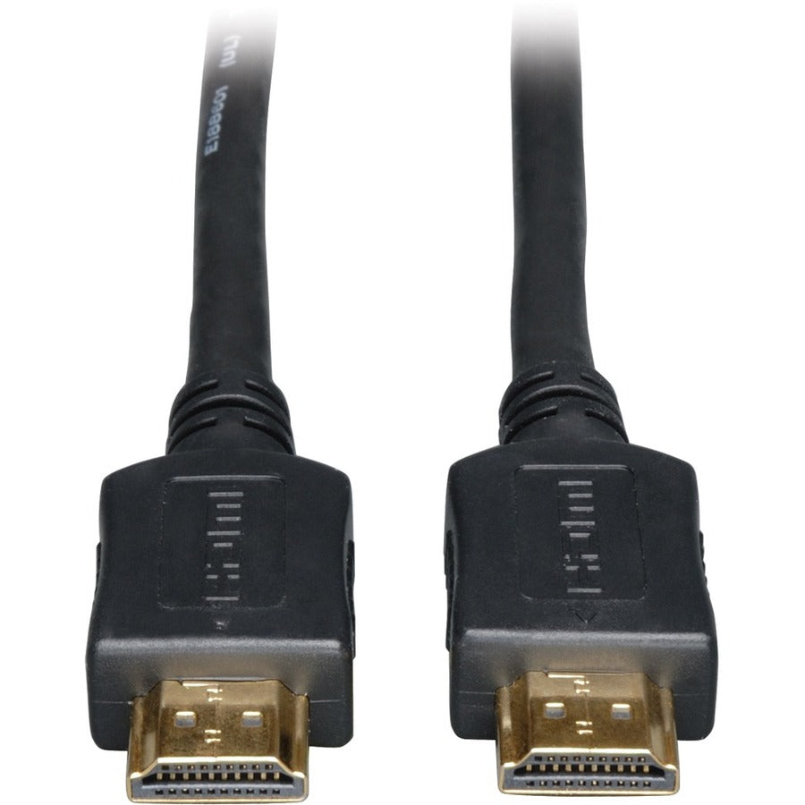 Tripp Lite 100ft Standard Speed HDMI Cable Digital Video with Audio High Defnition 24 AWG M/M 100' - HDMI Male Digital Audio/Video - HDMI Male Digital Audio/Video - 100ft - Black - P568-100-HD