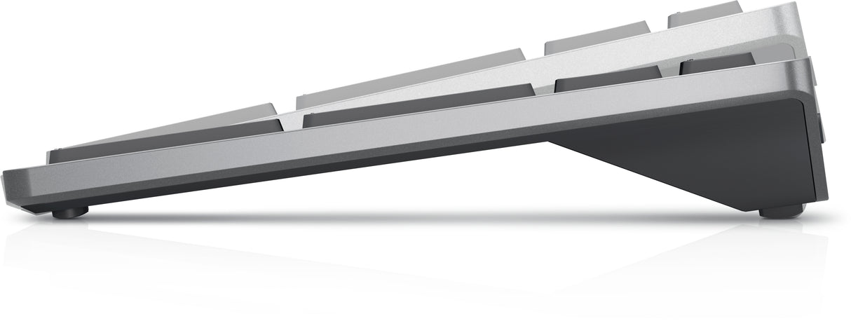 DELL KB740 keyboard Office RF Wireless + Bluetooth QWERTY English Grey, Black