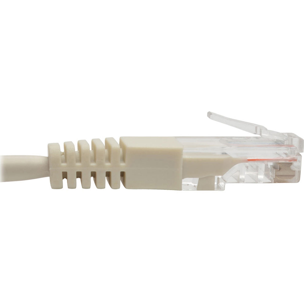 Tripp Lite 25ft Cat5e / Cat5 350MHz Molded Patch Cable RJ45 M/M White 25' - 25 ft Category 5e Network Cable - First End: 1 x RJ-45 - Male - Second End: 1 x RJ-45 - Male - Patch Cable - White - 1 Each - N002-025-WH