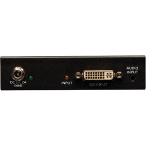 Tripp Lite 2-Port DVI Single Link Video / Audio Splitter / Booster DVIF/2xF - 1920 x 1200 - WUXGA - 1 x 22 x DVI Out - TAA Compliant - B116-002A