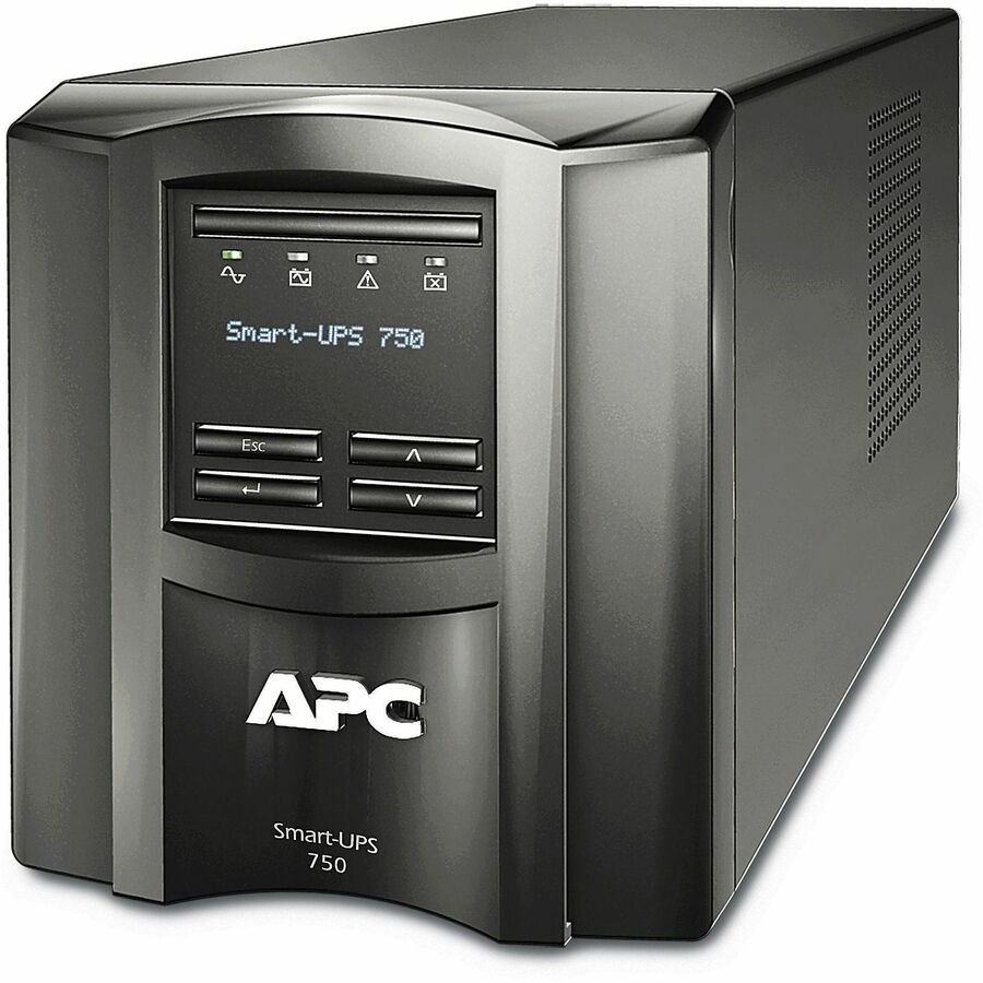 APC by Schneider Electric Smart-UPS SMT750I 750 VA Tower UPS - Tower - 5 Minute Stand-by - 230 V AC Output - SMT750I