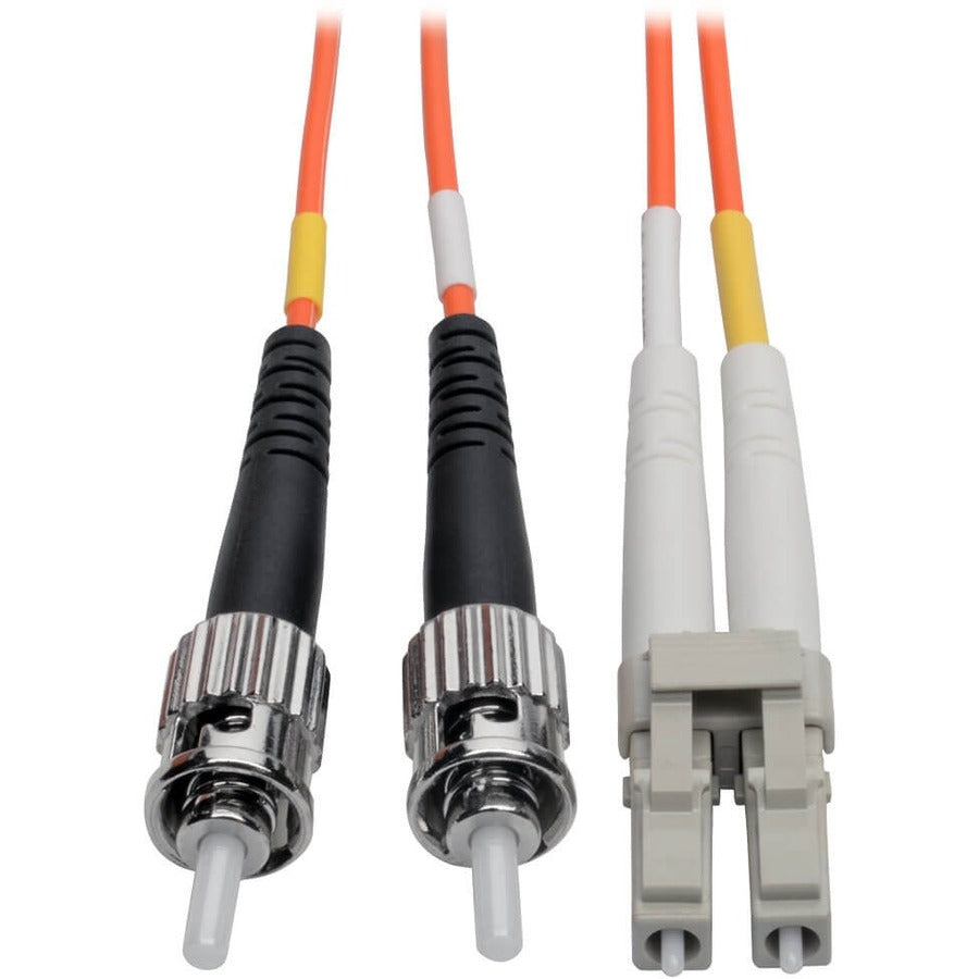 Tripp Lite 1M Duplex Multimode 62.5/125 Fiber Optic Patch Cable LC/ST 3' 3ft 1 Meter - LC Male - ST Male - 3.28ft - N318-01M