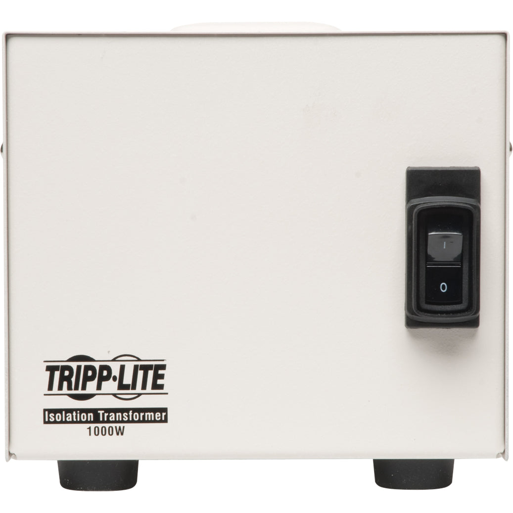 Tripp Lite 1000W Isolation Transformer Hopsital Medical with Surge 120V 4 Outlet 10ft Cord HG TAA GSA - Receptacles: 4 x NEMA 5-15R - 680J - IS1000HG