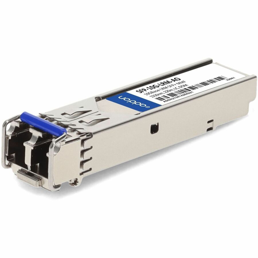 AddOn Cisco SFP-10G-LRM Compatible TAA Compliant 10GBase-LRM SFP+ Transceiver (MMF, 1310nm, 220m, LC, DOM) - 100% compatible and guaranteed to work - SFP-10G-LRM-AO
